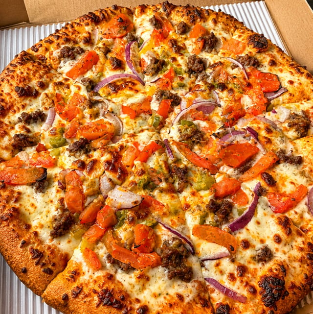 Cheese Burger Pizza.