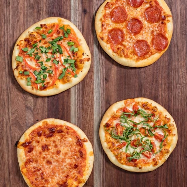 Chicken Personal Pizza.
