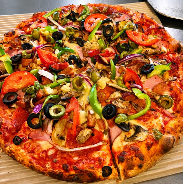 Super Supreme Pizza.